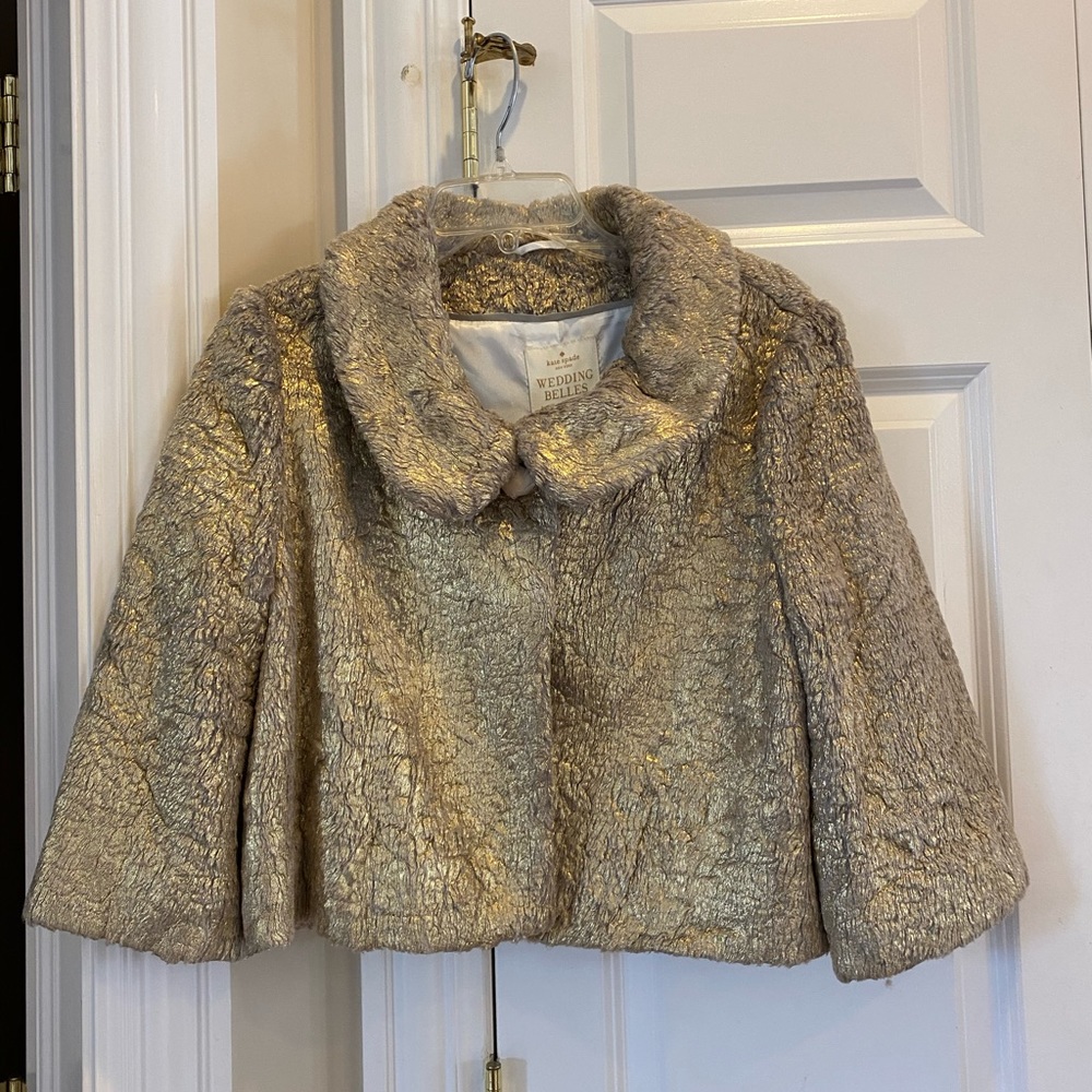 Kate Spade Wedding Bellls Golden Coat